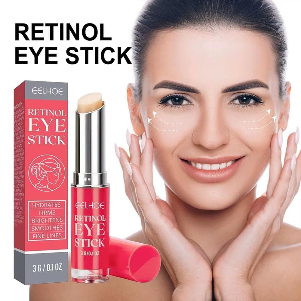 Stick para Área dos Olhos com Retinol Anti-Idade – Hidrata, Firma e Reduz Olheiras