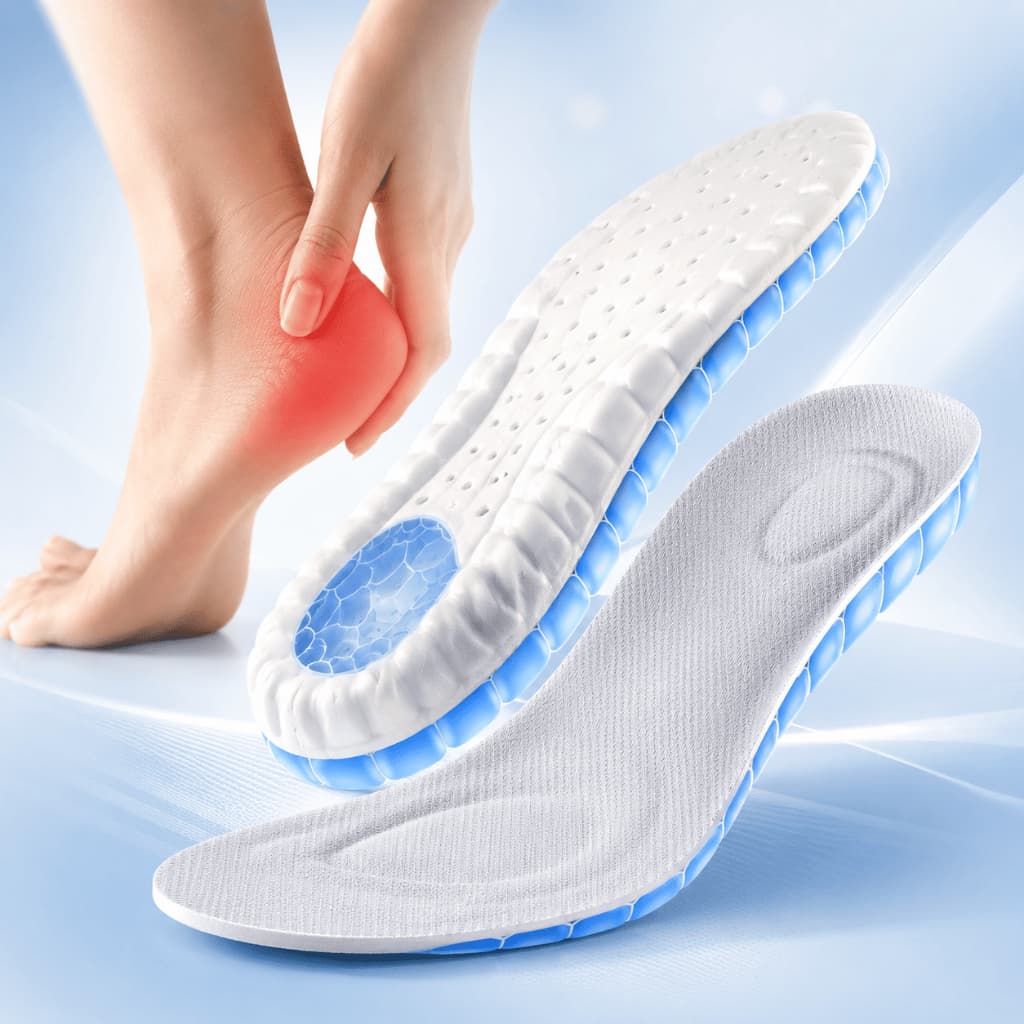 Palmilha Ortopédica  4D Anatômica Alto Conforto Tênis Sapatos