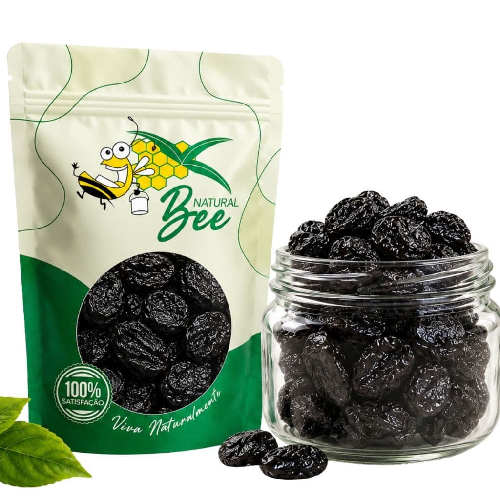 Ameixa Seca 500g ou 200g Desidratada Natural Saudável Sem Caroço