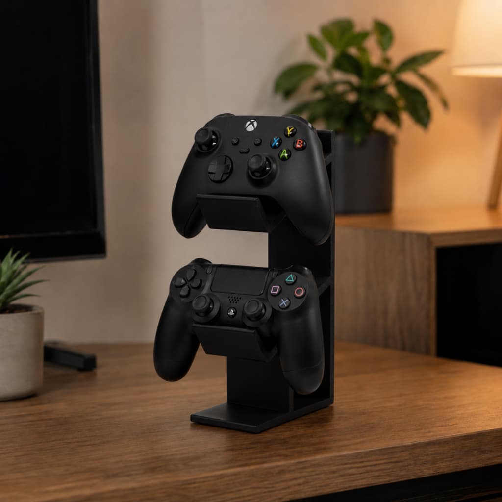 Suporte Controle Xbox PS4 PS5 Nintendo 360 One Serie S Console Apoio Mesa Videogame
