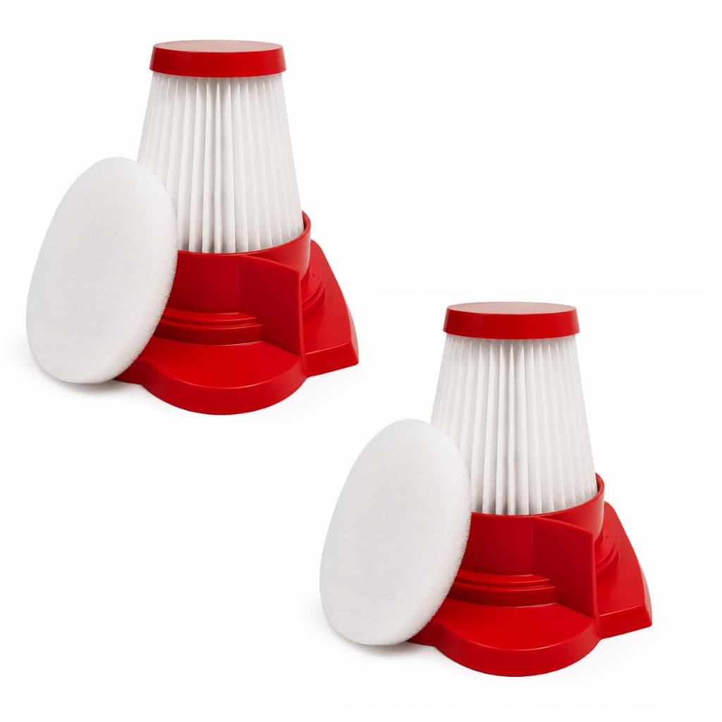 2 Filtros Hepa P/ Aspirador Ellectrolux Stk12 13 14 15 - Cor Vermelho