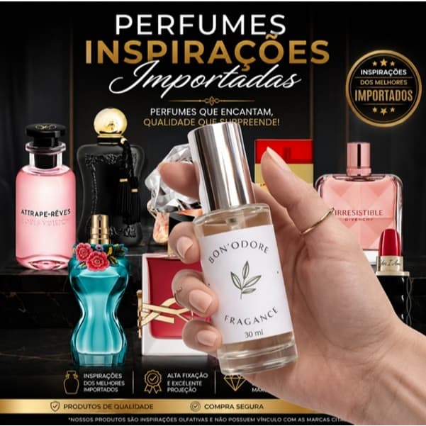 Perfume Feminino Inspirado Importado | Alta Performance e Fidelidade Olfativa | Catálogo Parte 2 – Bon’Odore