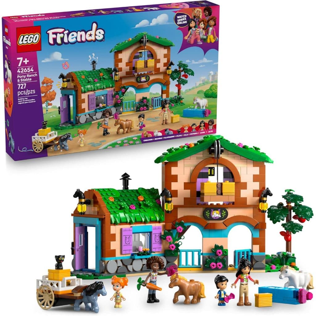 Blocos De Montar Lego Friends 42654 - 727 Peças Em Caixa