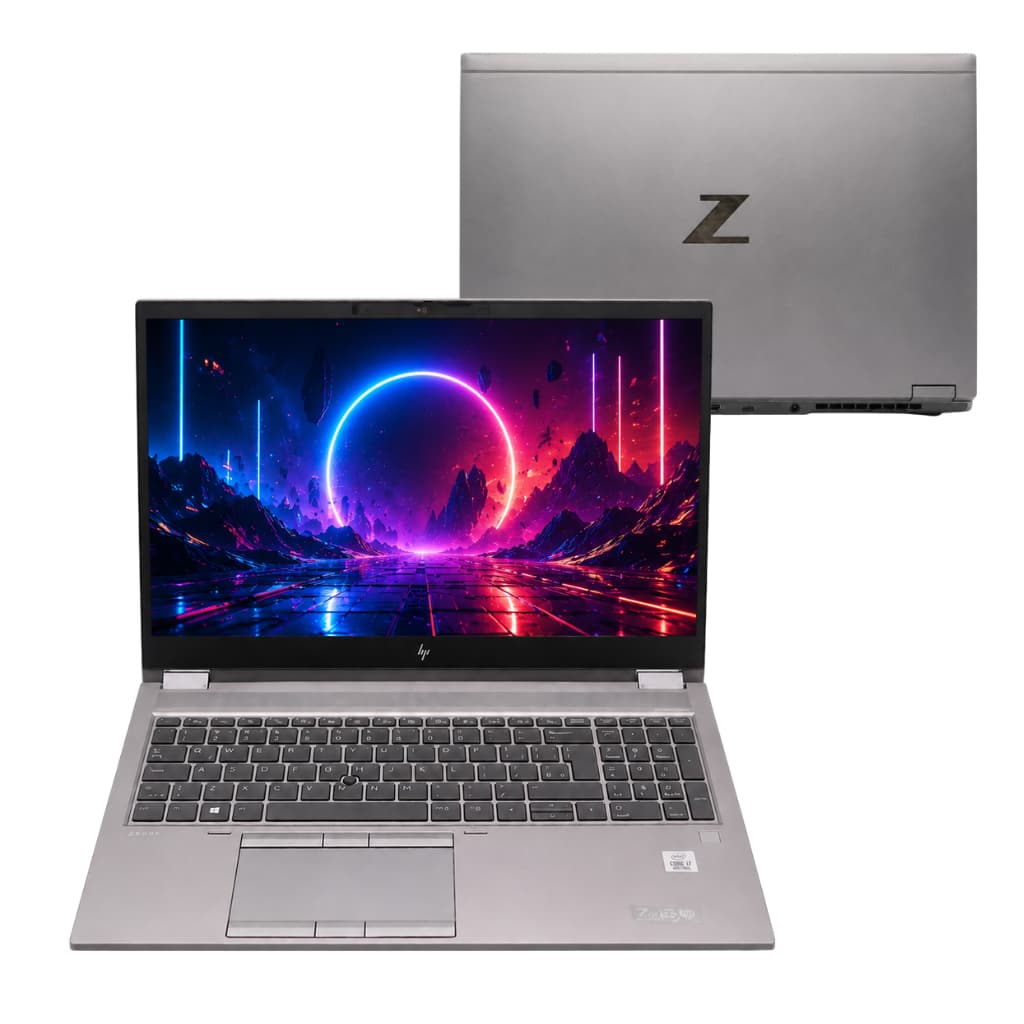Notebook HP ZBook Fury 15,6" G7 | i7 10ª Geração | 32GB RAM | SSD 512GB | NVIDIA RTX 3000 6GB | Recondicionado