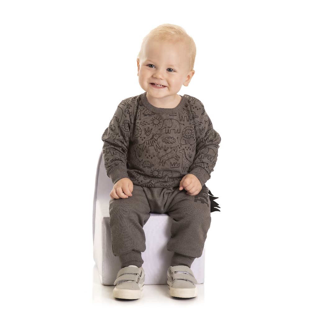 Conjunto Infantil Moletom – Bebe – Sortido - Inverno