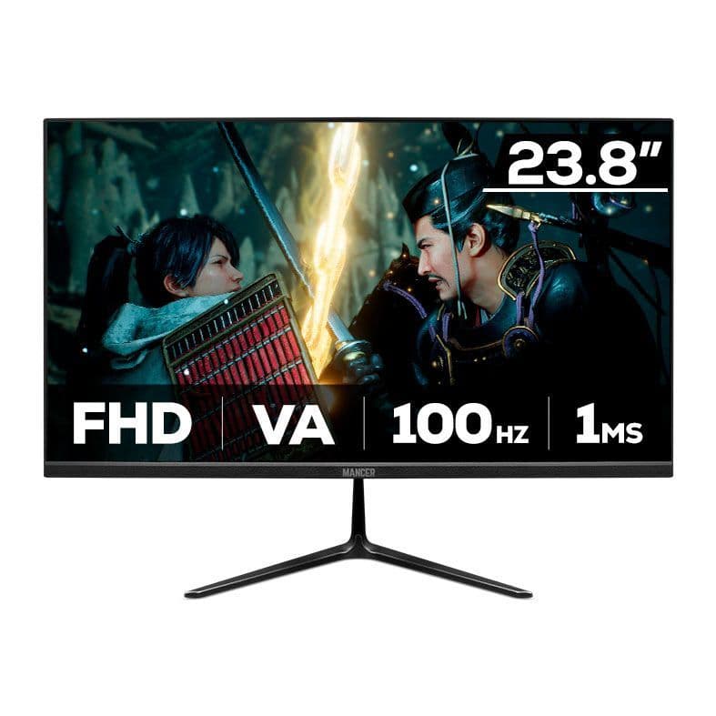 Monitor Gamer Mancer Horizon Z2S, 23.8 Pol, VA, FHD, 1ms, 100Hz, HDMI/VGA, MCR-HZN24S-BL3