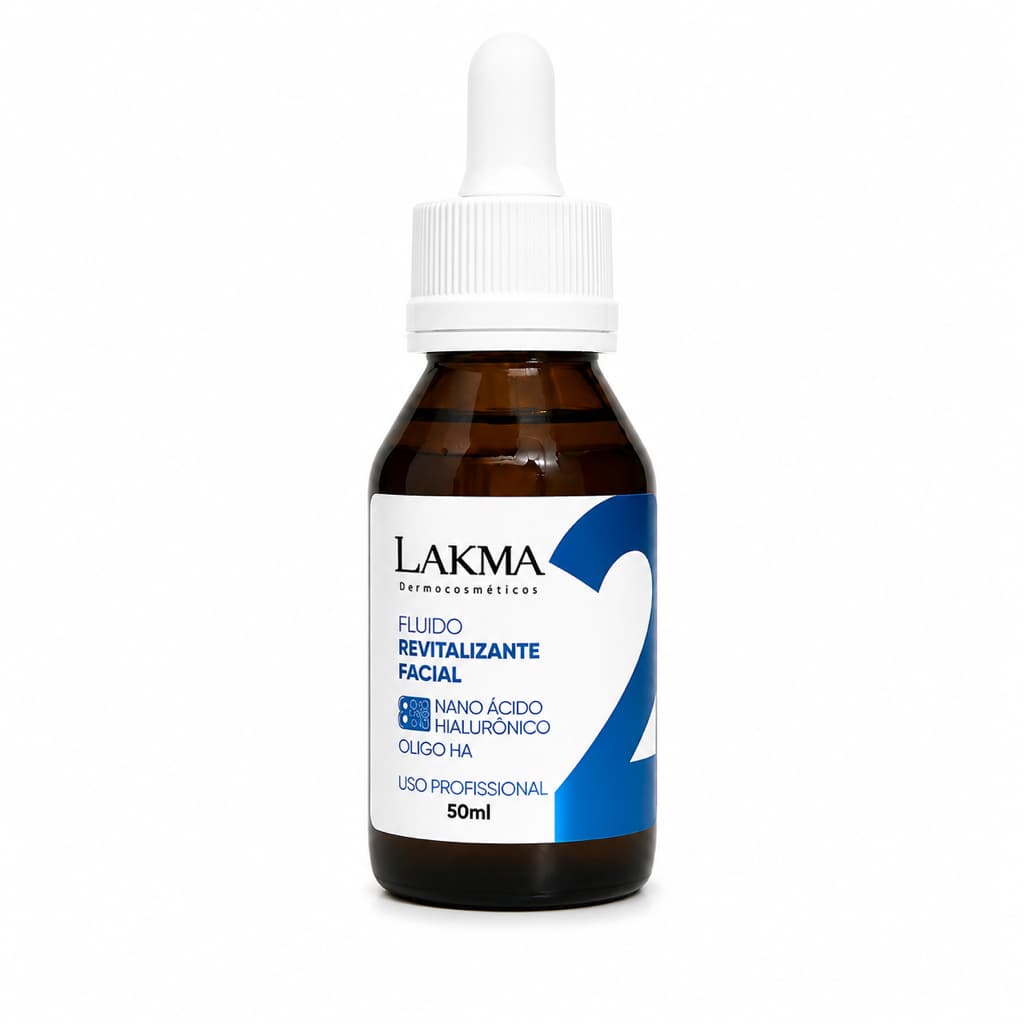 Fluido Ácido Hialurônico Hidratante Anti-idade Lakma 50ml