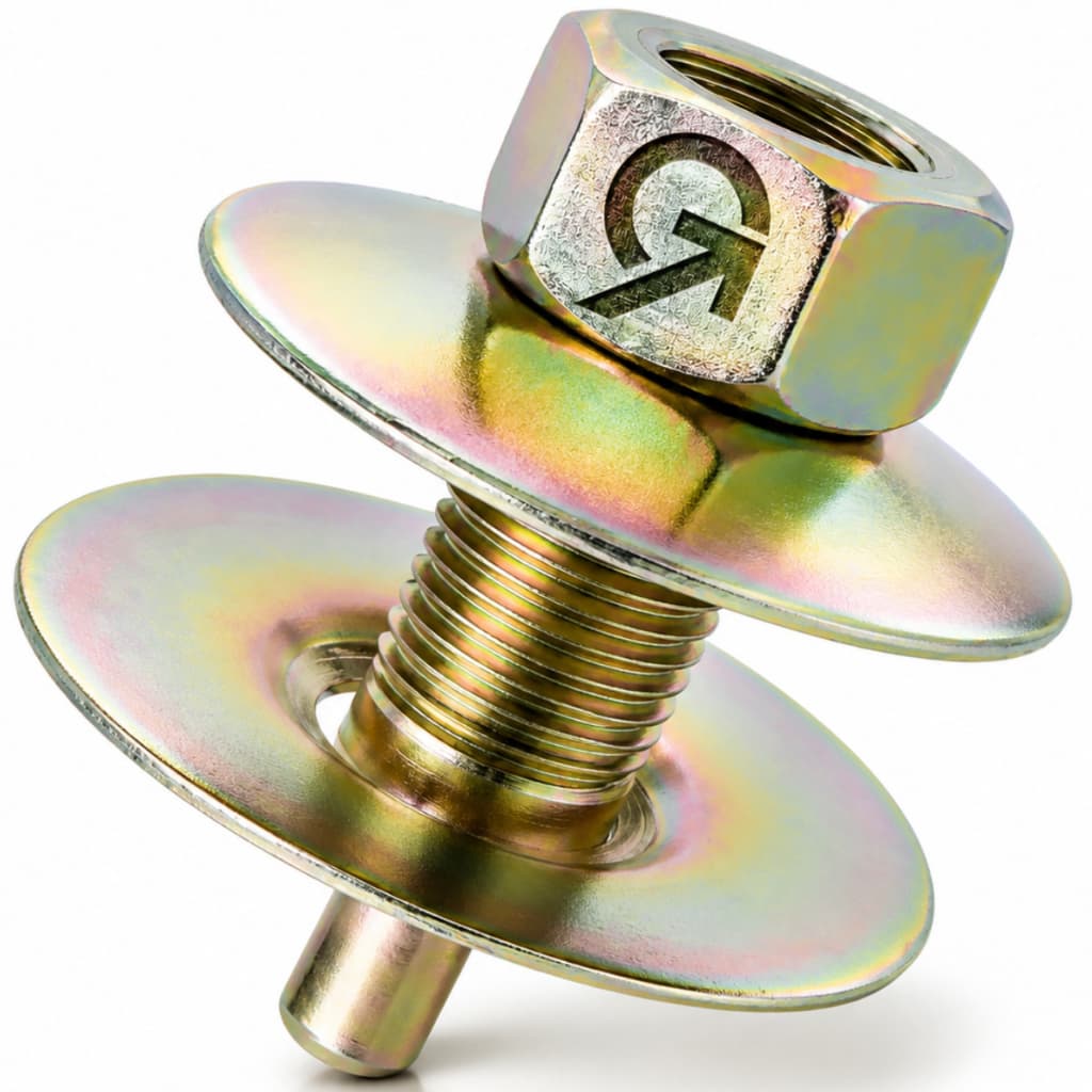 Adaptador Para Rebolo Pedra E Discos 1/2 Pol Para Furadeira Parafusadeira Profissional Alta Resistência