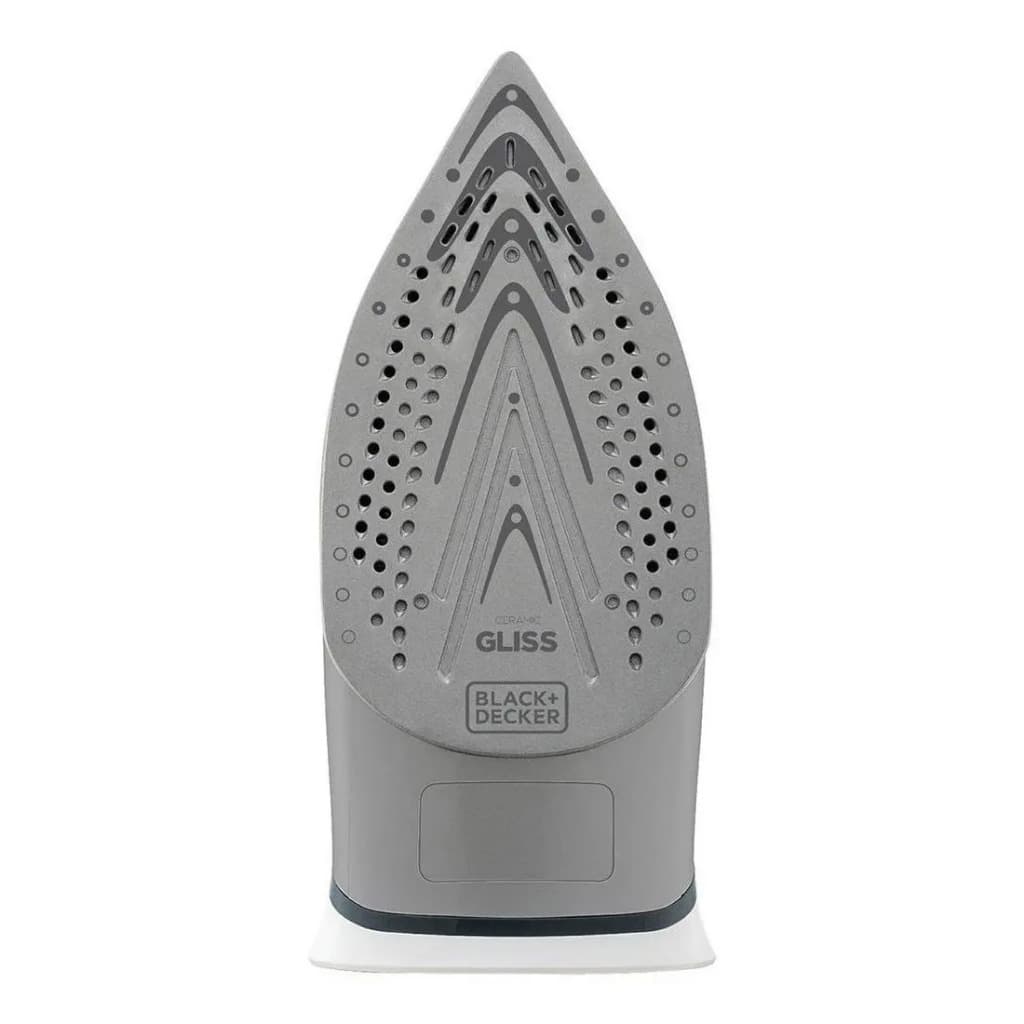 Ferro de Passar a Vapor Black+Decker FX3060-B2 220V 2000W Ceramic Gliss Azul e Branco