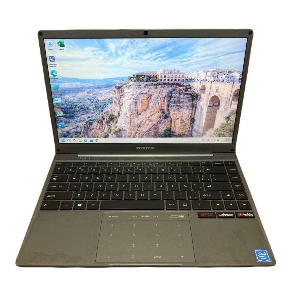 Notebook Positivo Intel Celeron 4gb Ssd 240gb Win 11 Usb 3.0 (Recondicionado)