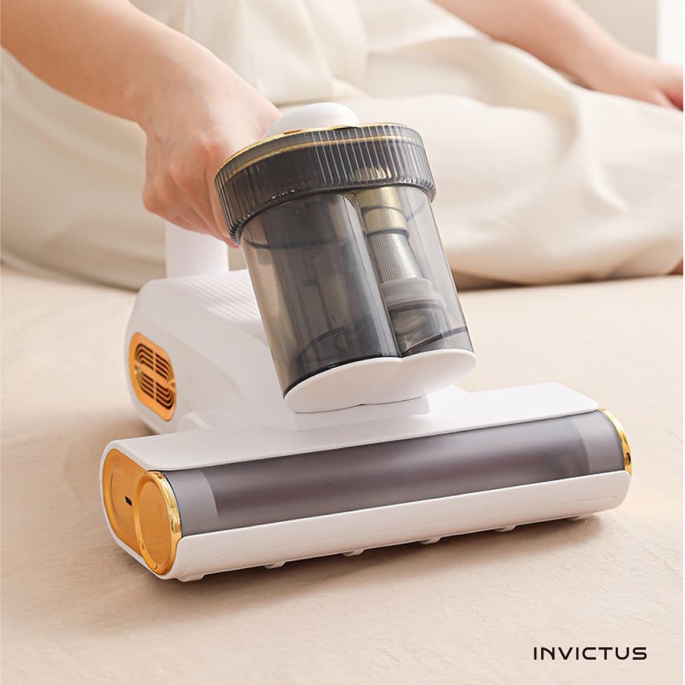 Removedor  Ácaros Portátil Elétrico Aspirador Esterilização de Estofados e Cama Sofá UV Sem Fio
