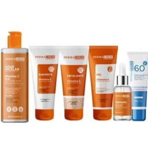 Kit Skincare Vitamina C Clareador Anti-idade  Facial