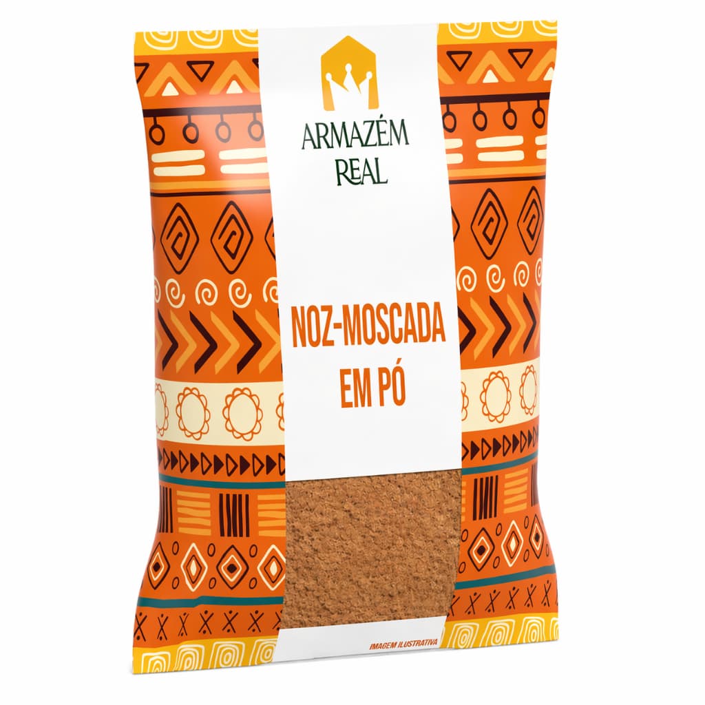 Noz Moscada Pó 250g Temperos E Condimentos