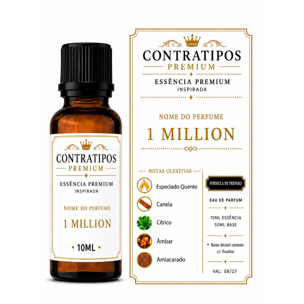 ESSENCIA DE PERFUME MASCULINO PREMIUM DE 20ML CONCENTRADA IMPORTADA ALTA FIXAÇÃO DURADOURA