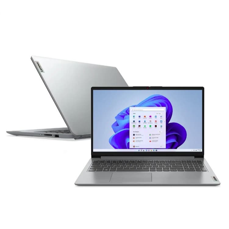 Notebook Lenovo IdeaPad 15IAU7 Core i3 12ª Geração memoria 8gb ddr4 ssd 256gb