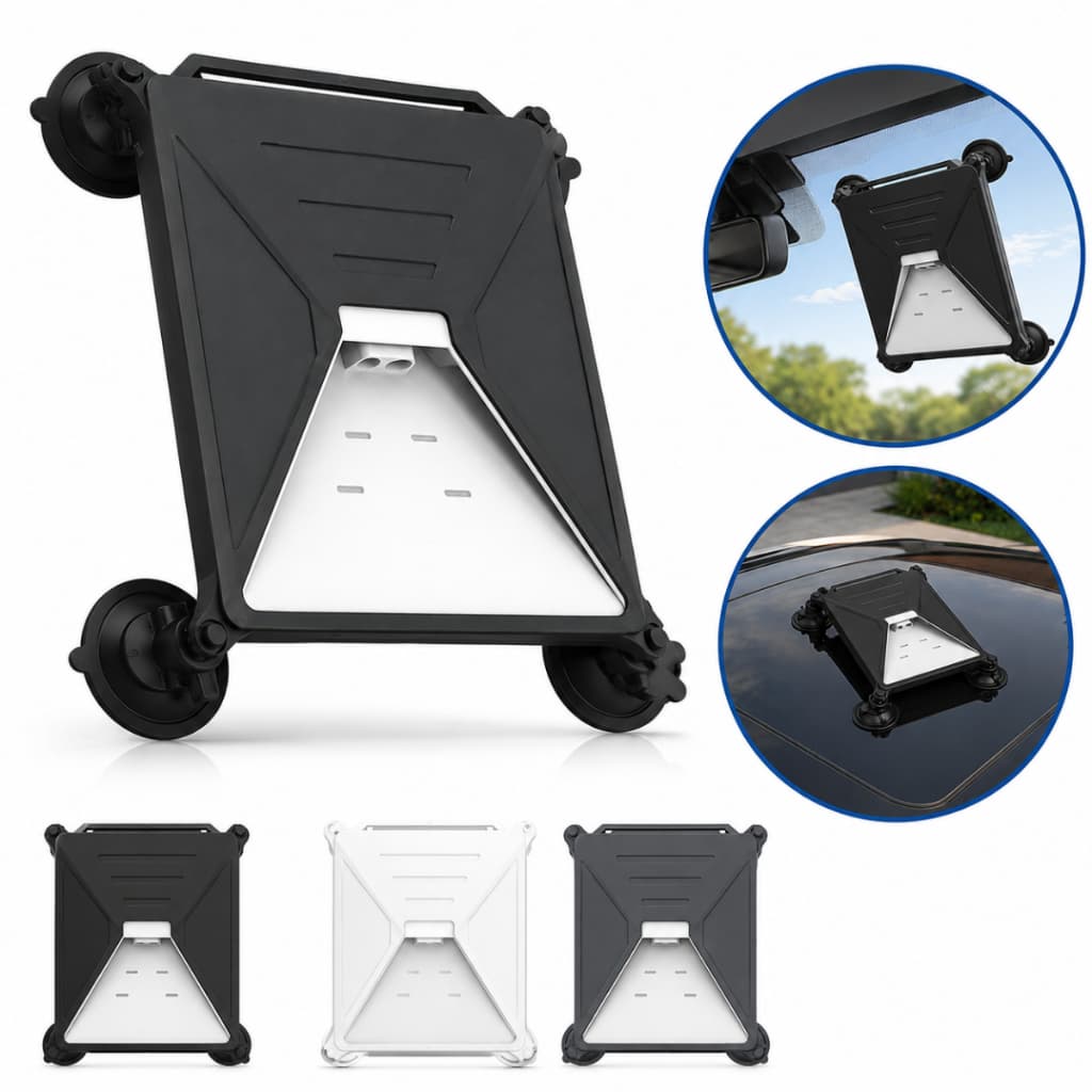 Capa Suporte Starlink Mini Silicone 4 Ventosas Suporte Veicular Carro SUV Camionete Caminhão Silicone Mais Completa