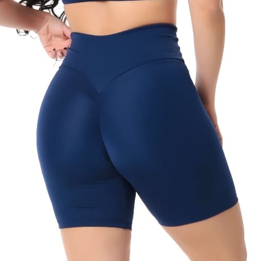 Short Bermuda Empina Bumbum Fitness Sem Transparência Feminina