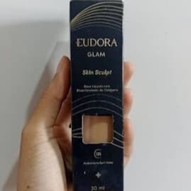 Eudora Base Líquida Semi Matte Glam Skin Sculpt 30ml (ESCOLHA SUA COR)