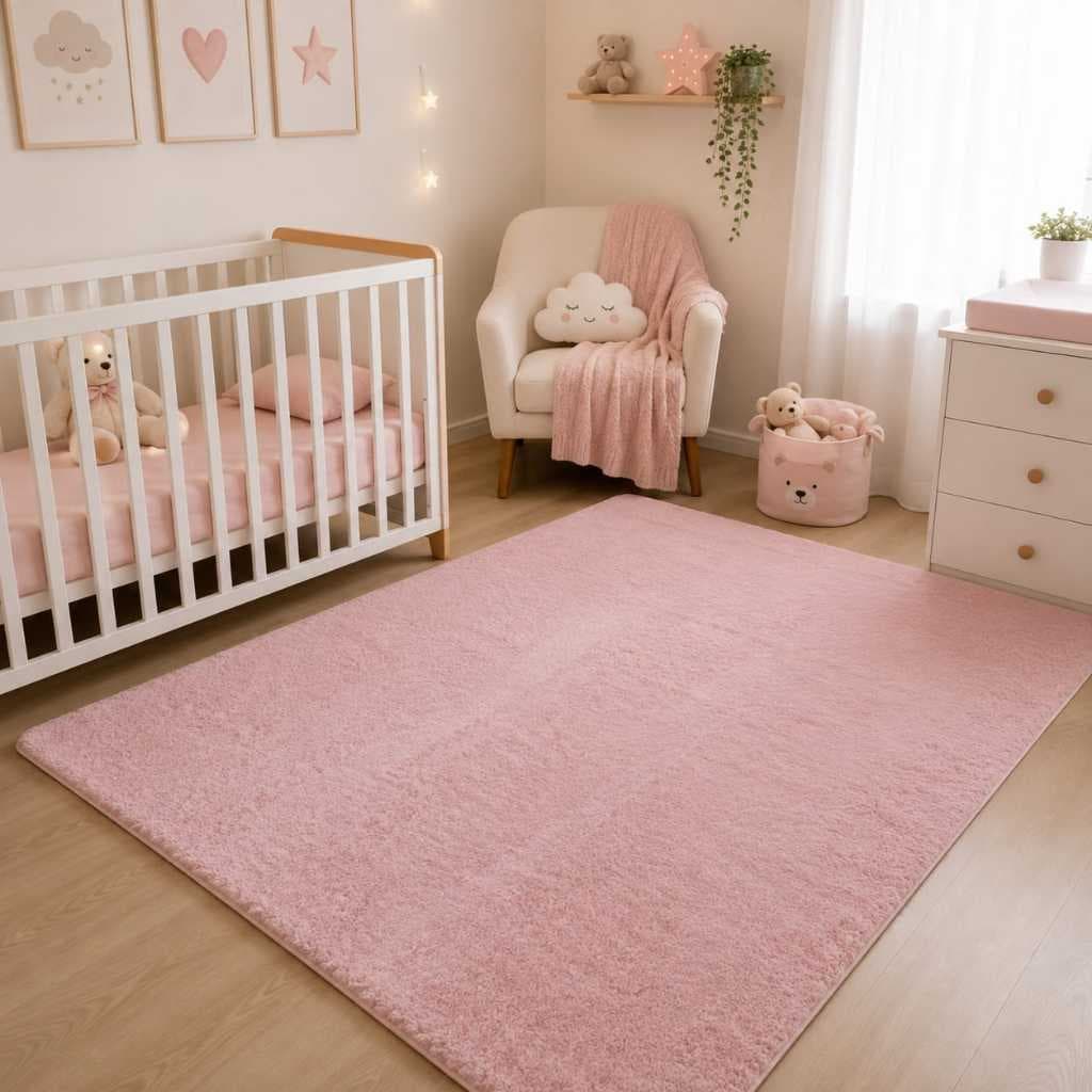 Tapete Felpudo Infantil Quarto Sala Criança Bebê Antiderrapante 1,40x1,00 Luxo