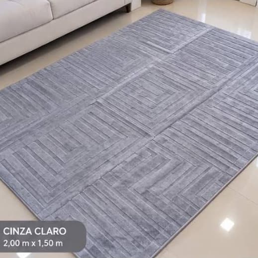 Tapete macio e confortável 2x1,40m antiderrapante fácil de lavar quarto sala, sala de estar apartamento