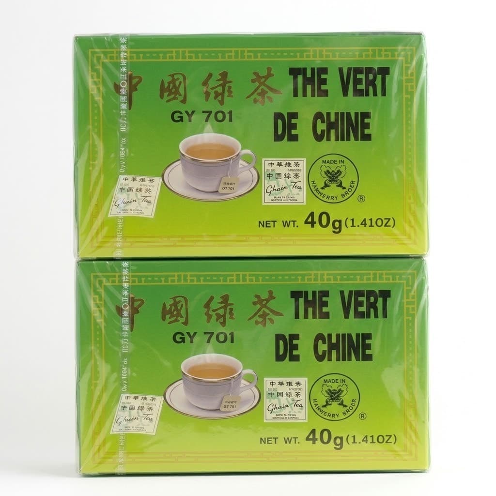 Chá Verde Orgânico 25 Sachês 50g Butterfly Brand (Kit com 2)