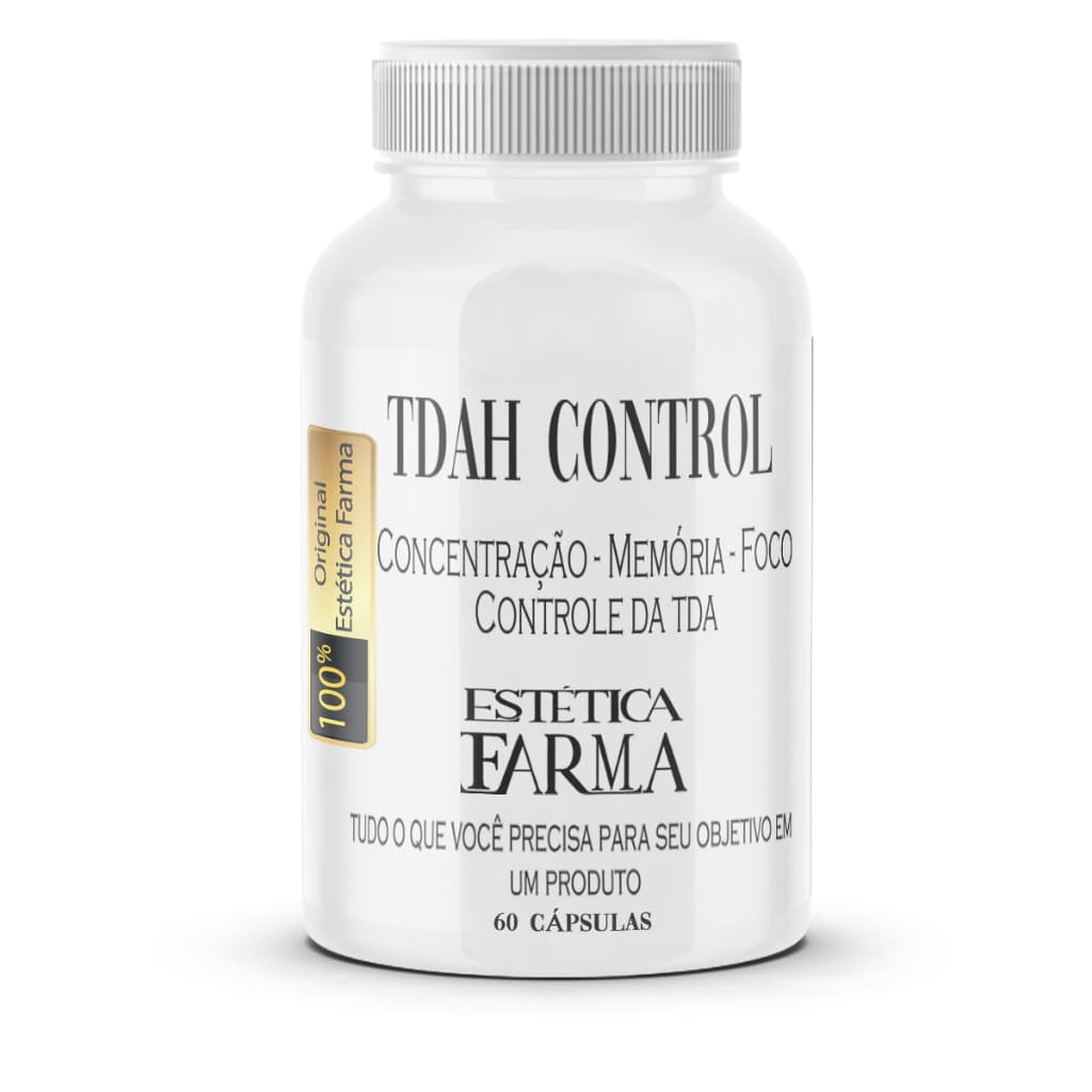 Magnesio Vitamina A Vitamina D Vitamina K- TDAH Control Foco Memoria e Atenção suplemento 60caps
