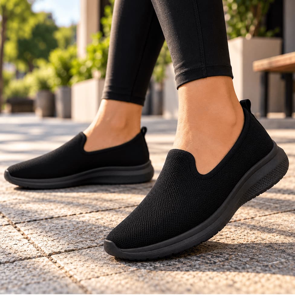 Tênis Meia Feminino Confortável Academia Corrida e Caminhada Tênis Meia Esportivo Feminino Slip On Leve e Macio