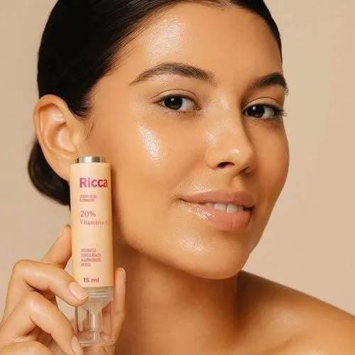 Sérum Facial Iluminador Com Vitamina C Para Uniformizar O Tom E Com Ação Antioxidante
