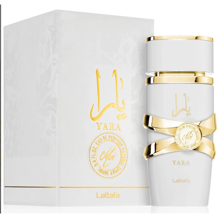 Perfume Feminino Yara Moi 100ml Doce Cremoso Longa Duração Importado