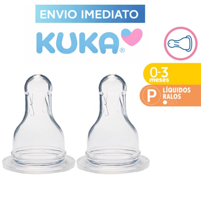 Bico Kukinha (Chuquinha) Universal Redondo  Kuka 100% Silicone Macio
