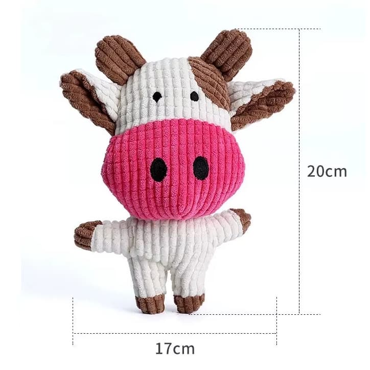 Ursinhos pet/ pelúcia pet/ vaquinha cachorro/ brinquedos pra cachorro/pelúcia cachorro/ pelúcia com apito