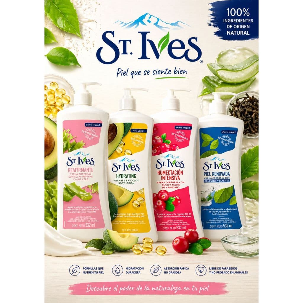 Hidratante ST. Ives Creme Corporal 532 ml