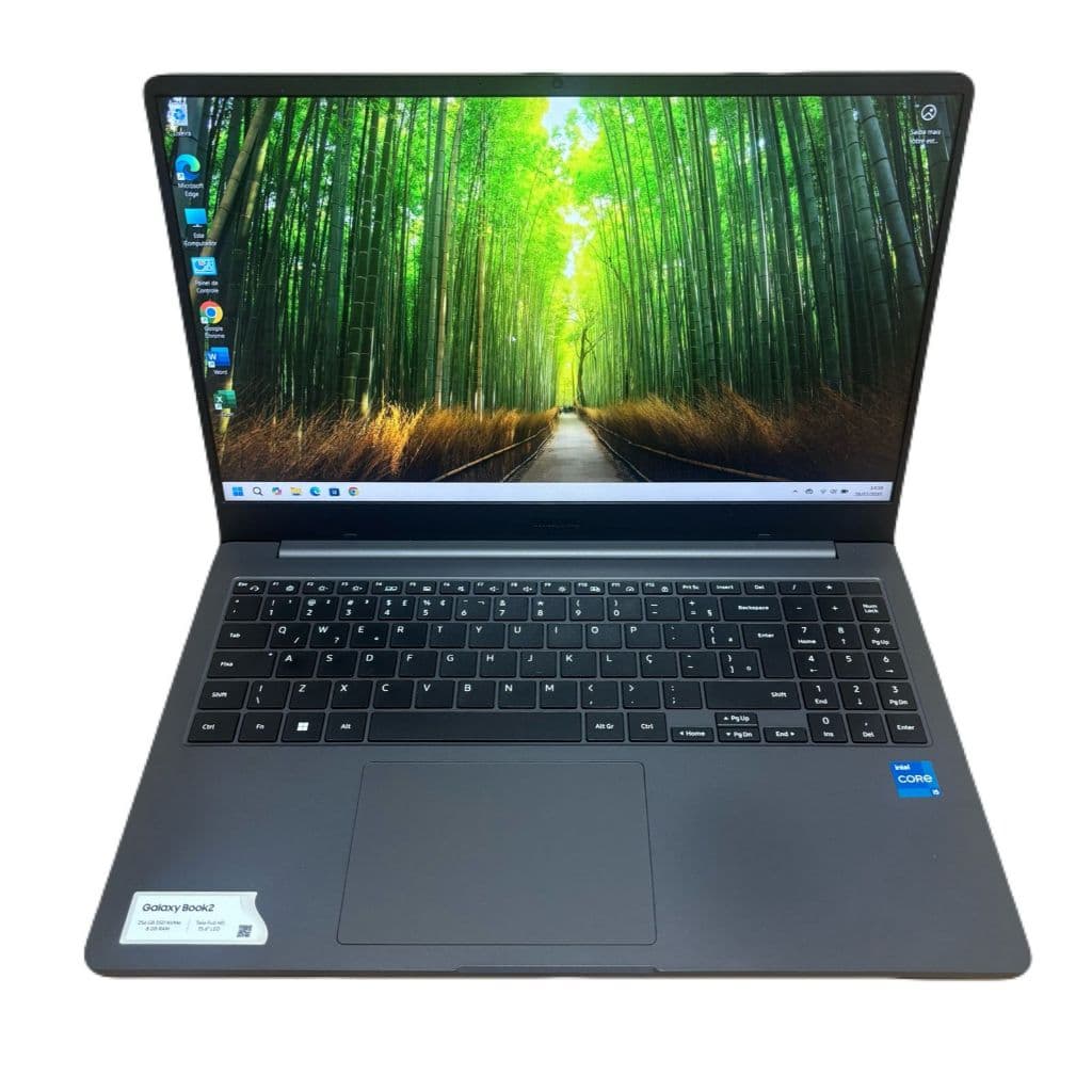Notebook Samsung Intel I5 12° Gen 16gb Ddr4 M.2 256gb Win 11 (VITRINE)