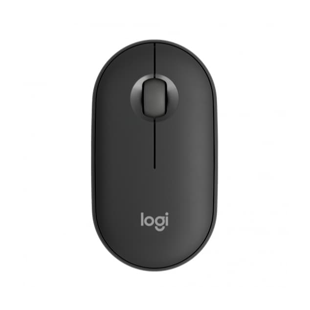 Mouse Sem Fio Logitech Pebble 2 M350s Bluetooth Grafite 1000 DPI - 910-007049