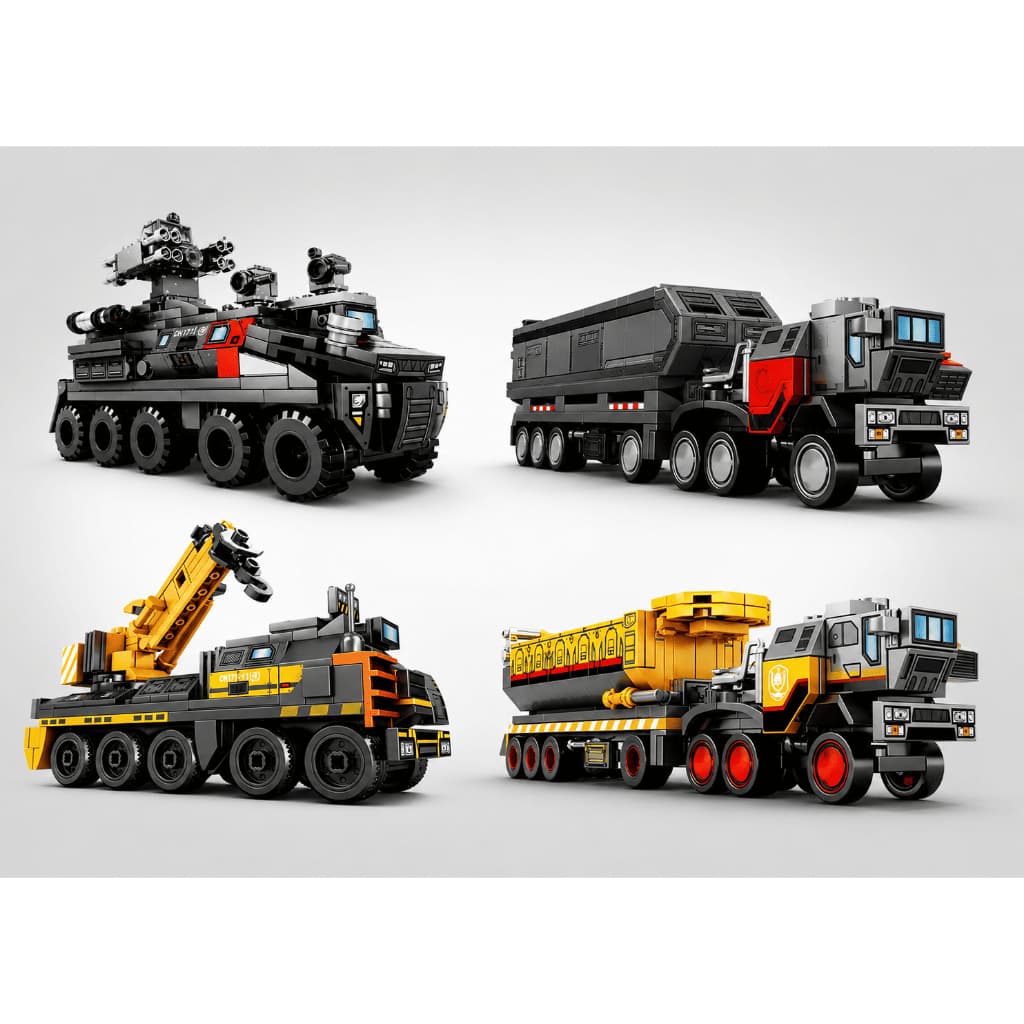 blocos de montar caminhão, sembo block, caminhão militar, brinquedo montagem, lego caminhão, truck blocos, brinquedo