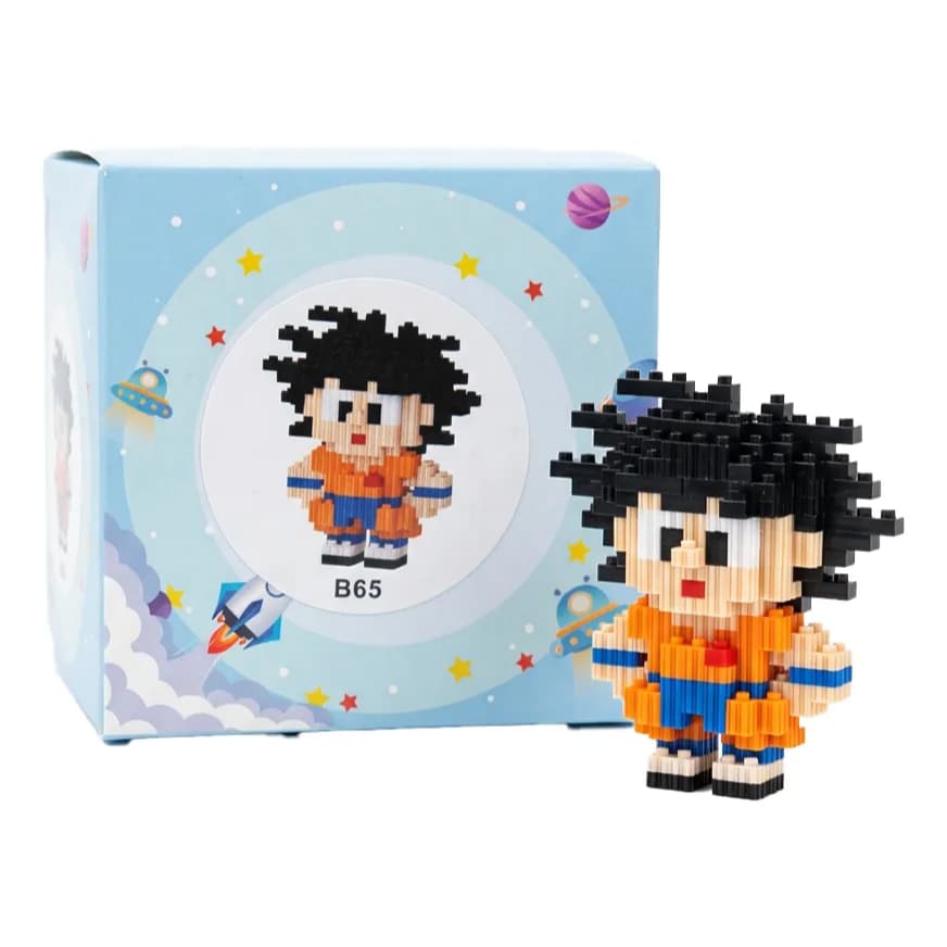 Lego Bloco De Montar Goku Dragon Ball Z 212 Peças Puzzle