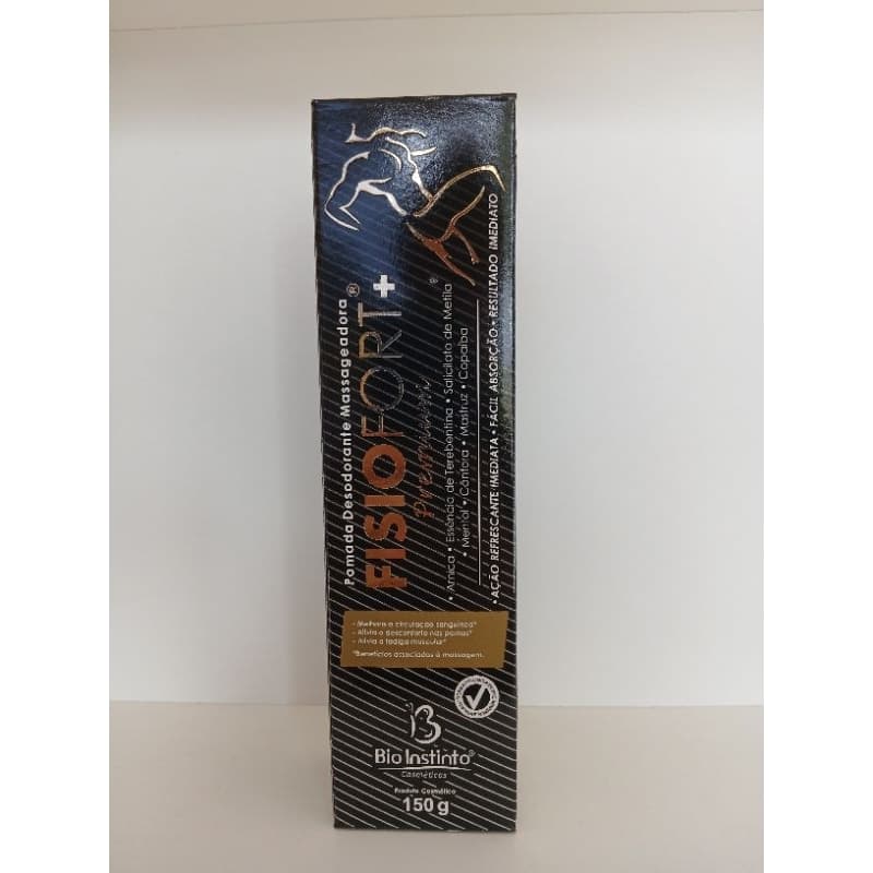 Pomada Massageadora Fisiofort Premium - Alívio Muscular e Conforto com Absorção Rápida