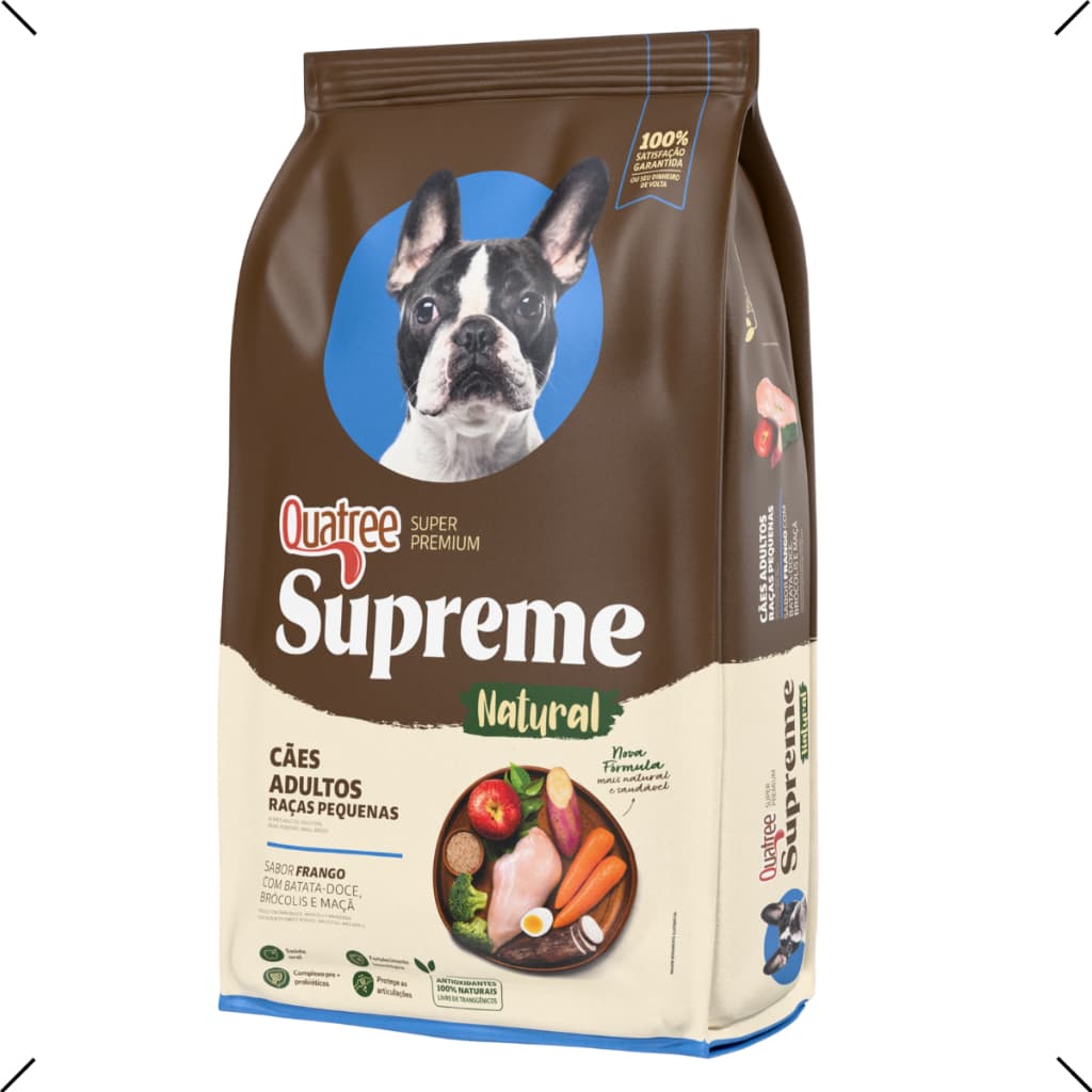 RAÇÃO QUATREE SUPREME ADULTO RAÇA PEQUENA 10KG