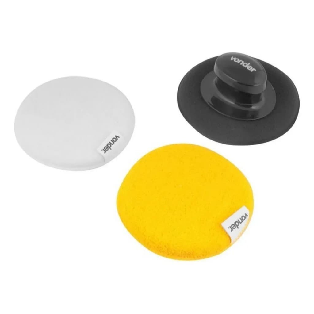Kit Para Limpeza Automotiva Vonder 10 Peças Completo Para Lavar Carro E Detalhamento