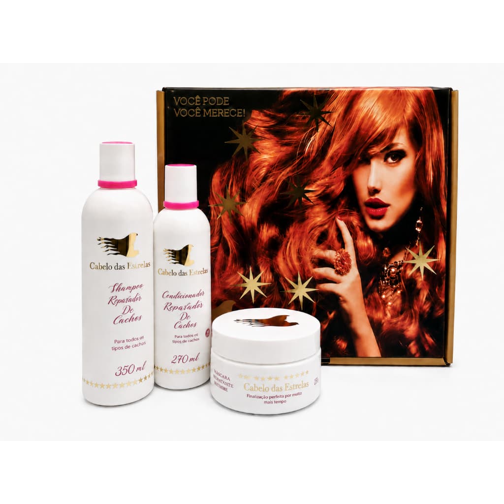 Kit Shampoo Condicionador e Mascara Hidratante Capilar Oferta 100% Qualidade