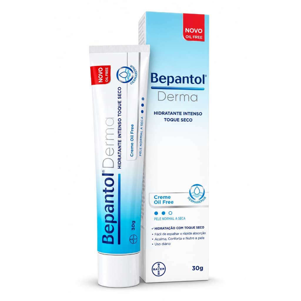 Bepantol Derma Hidratante Intenso Toque Seco 30g Oil free
