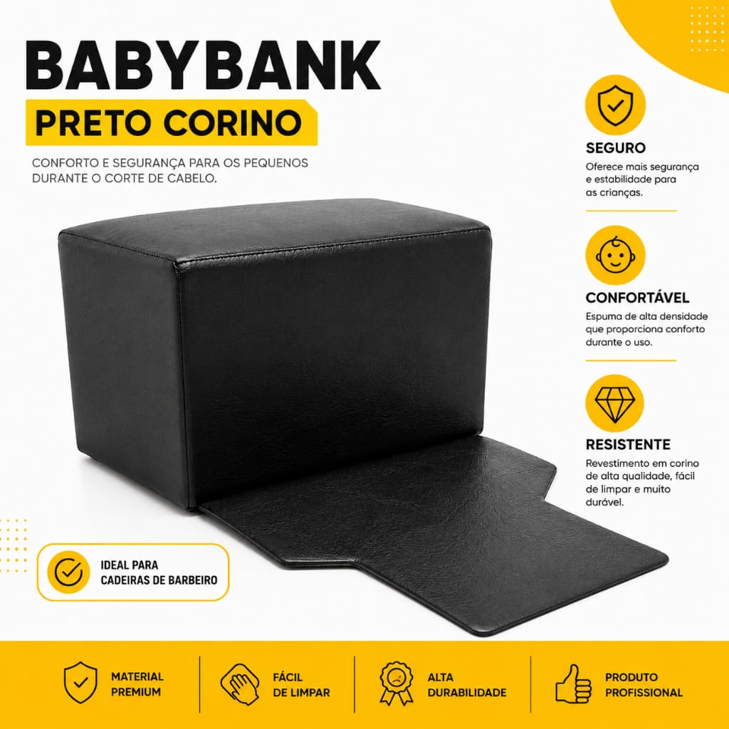 Baby Bank Cadeira Barbeiro Kids Assento Infantil Cabelo criança