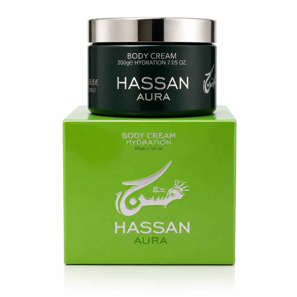 Pasta Árabe Hidratante Corporal HASSAN AURA 200g - Isabelle la Belle