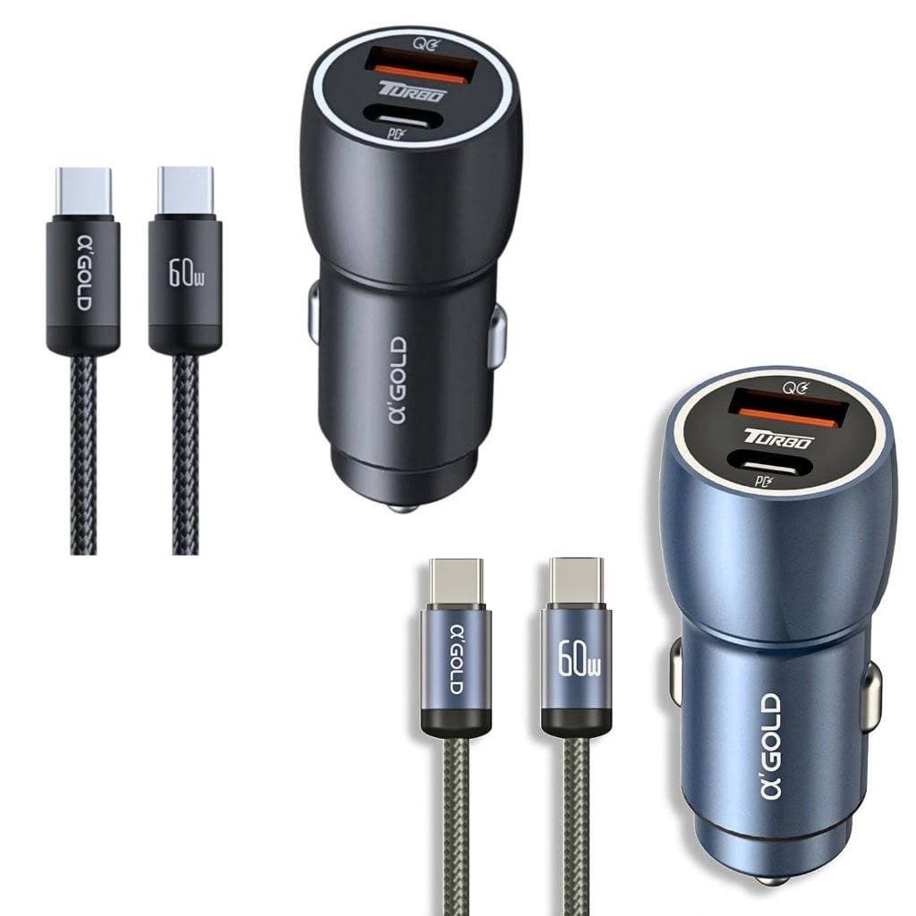 Carregador Veicular Turbo 2 Portas USB Alta Velocidade