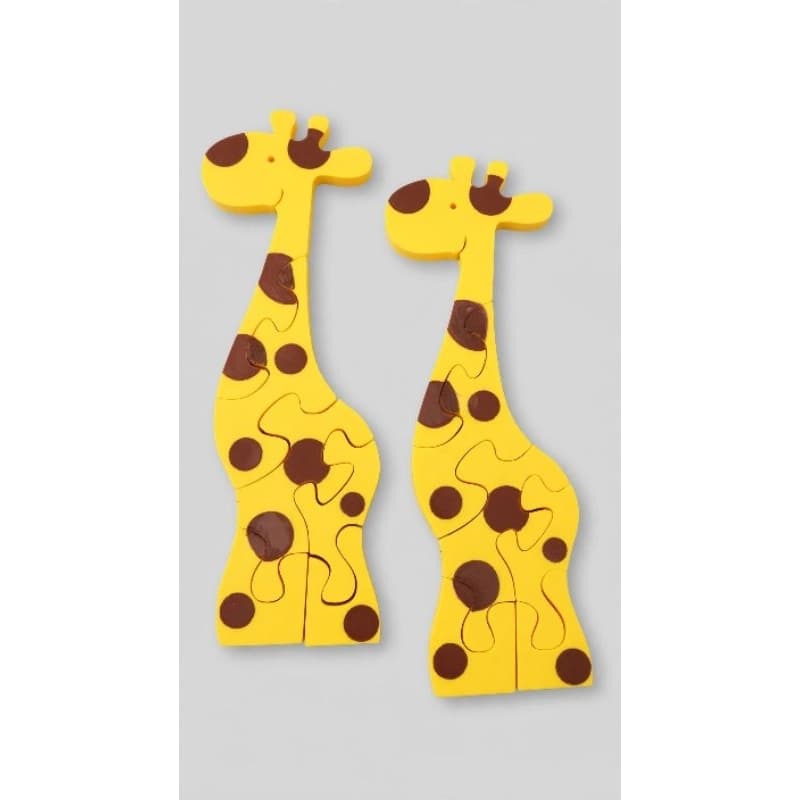 Brinquedo de montar / quebra cabeça/ educativo/ sensorial de girafa/ Brinquedo pedagógico infantil