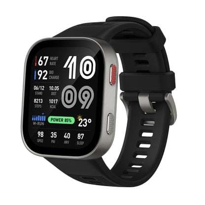 Amazfit Bip Max Relógio Smartwatch GPS AMOLED 2.07" 4GB Mapas Offline GPS 150+ Esportes 20 Dias 4GB