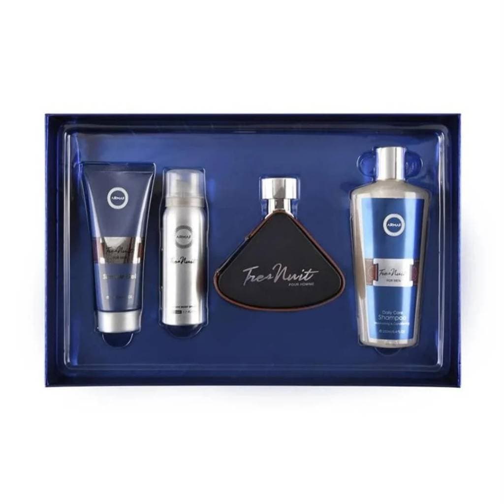 Perfume Kit Armaf Tres Nuit Masculino – Kit Presente Perfume Árabe Importado