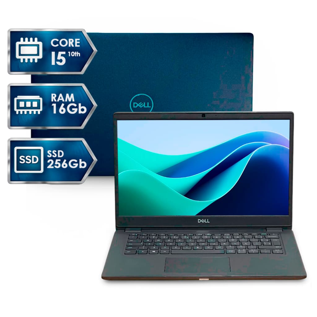 Notebook Dell Latitude 3410 i5 10ª Geração 16GB RAM SSD 256GB | Recondicionado