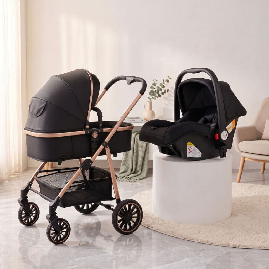 Carrinho de Bebê Apolo Duo 3 em 1 Conforto e Praticidade