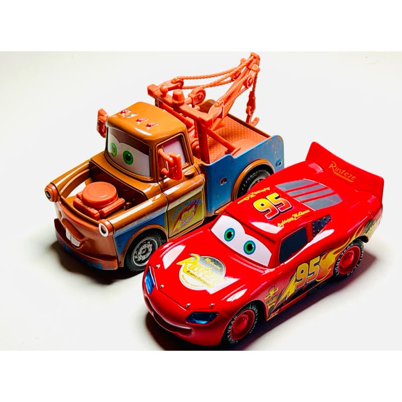 Carrinho de Fricção Relâmpago Mcqueen Carrinho De Ferro